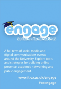 Engage for RDM? We plan to learn from the highly successful Engage 'project' to promote RDM at Oxford