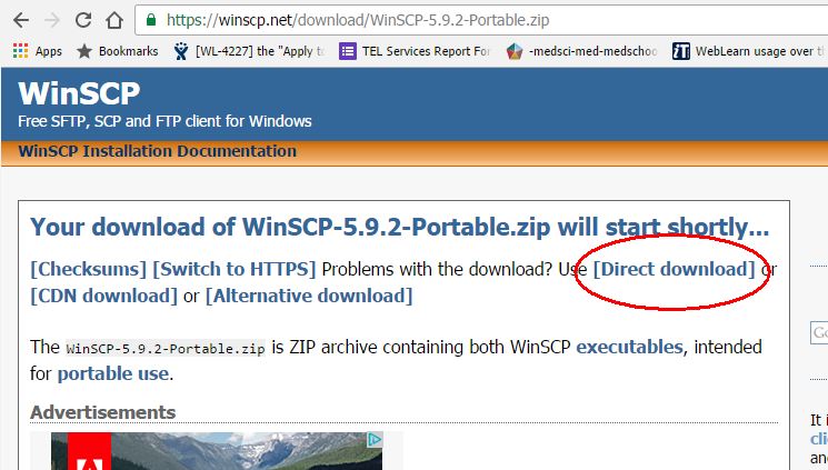 download winscp for windows 10