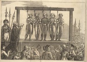 The execution of John Carpenter, alias Hell Fire Jack, the noted horse stealer, at Tyburn, 1805
