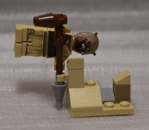 lego tusken raider doing gymnastics