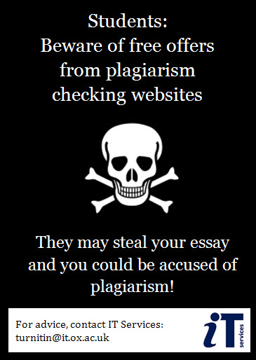 What is the website teachers use to check for plagiarism