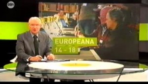 News broadcast in Belgium